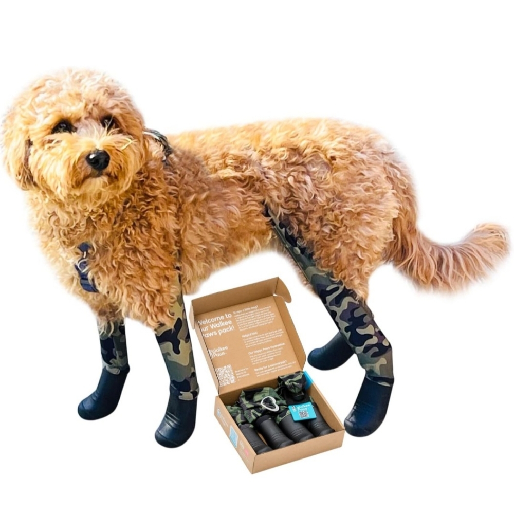 NWT Walkee Paws New Deluxe Easy-On Dog Boot Leggings